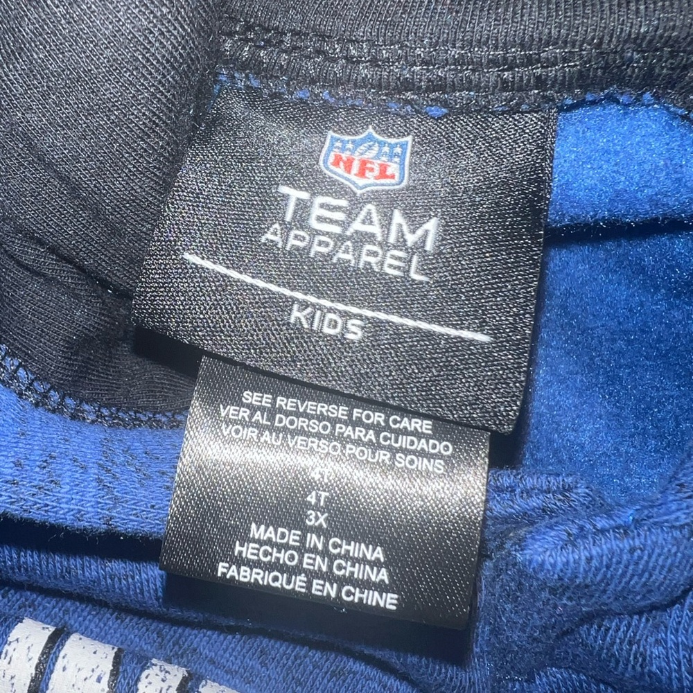 NFL Blue Indianapolis Colts Kids Hoodie - Picture 2 of 3